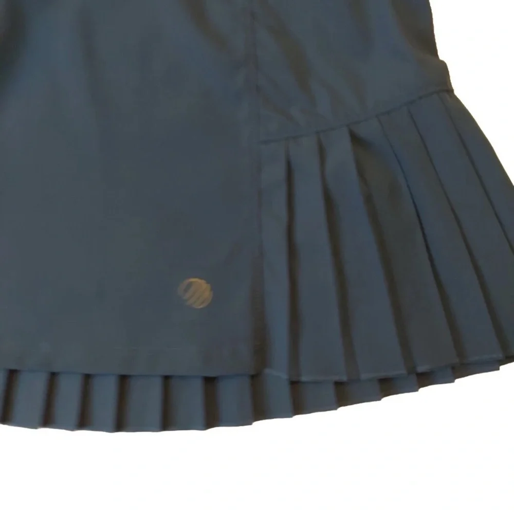 MPG Blue Athletic Mini A-Line Skirt
